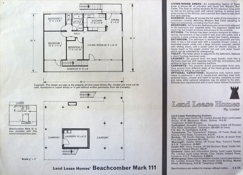 Beachcomber Mark III Beachcomber House Beachcomber House